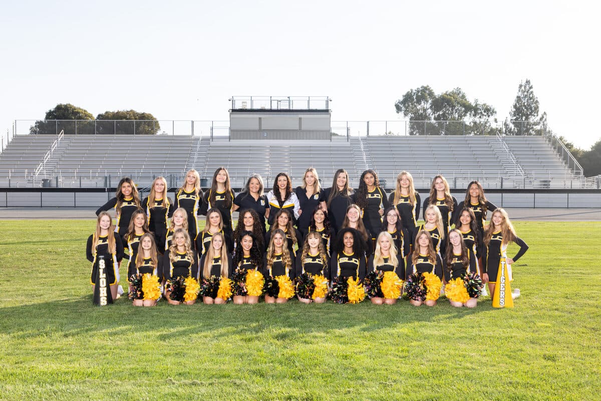 Tiger Cheer Varsity team photo