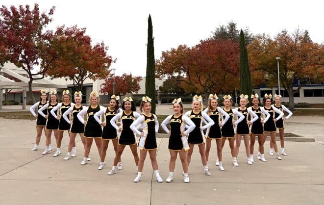 Competitive Cheer team photo